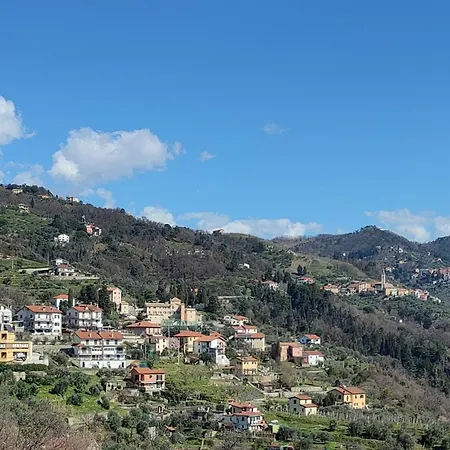 Appartamento Tra Le Cinque Terre, Camogli E Portofino Con Scorcio Mare All'Orizzonte Castiglione Chiavarese Exterior photo